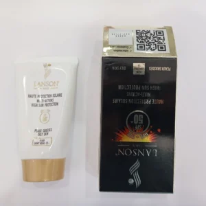 کرم ضد آفتاب رنگی لانسون SPF 50 مدل مولتی اکشن شماره 1.5 مناسب پوست چرب