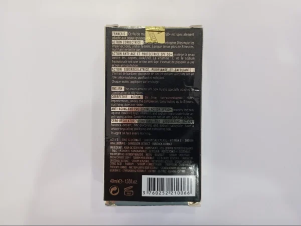 کرم ضد آفتاب رنگی لانسون SPF 50 - نمای بسته از پشت