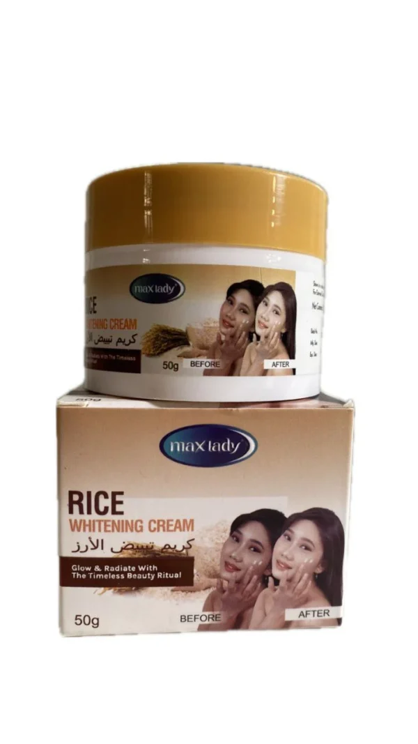 کرم سفید کننده برنج مکس لیدی