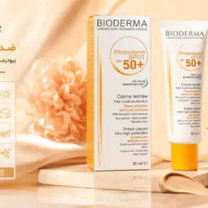 کرم ضد آفتاب بایودرما رنگی SPF 50 حجم 30 میل