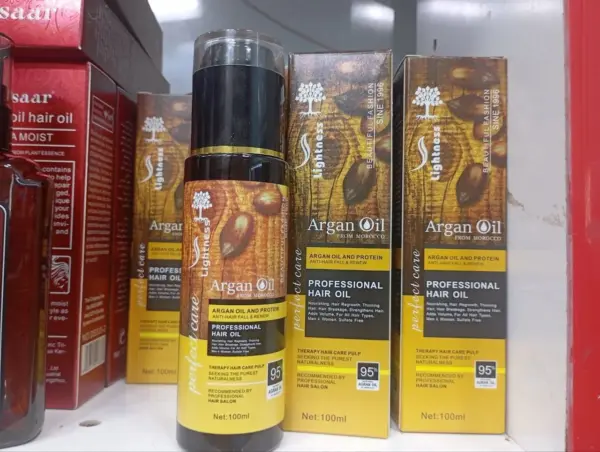 روغن مو آرگان لایتنس